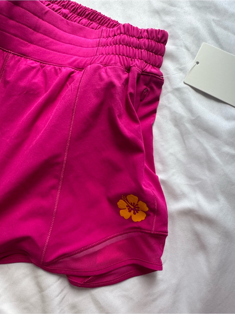 lululemon athletica Bright Fuchsia Athletic Shorts